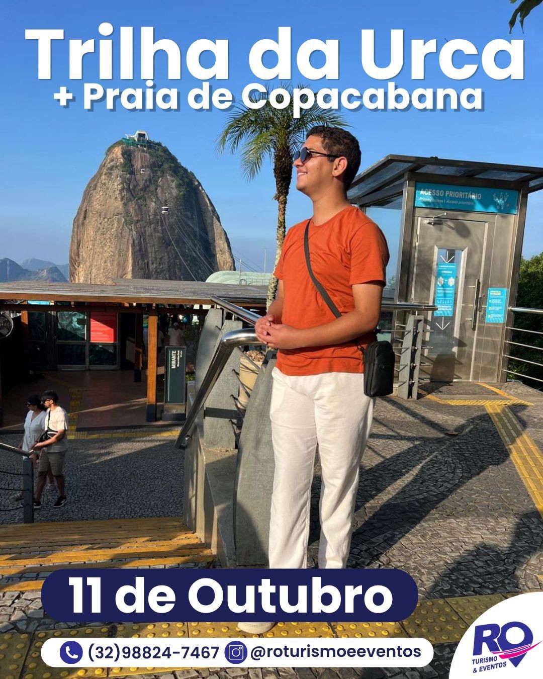 Trilha da Urca + Praia de Copacabana - Rio de Janeiro RJ