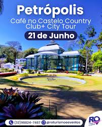 Café no Castelo e City Tour em Petrópolis - RJ