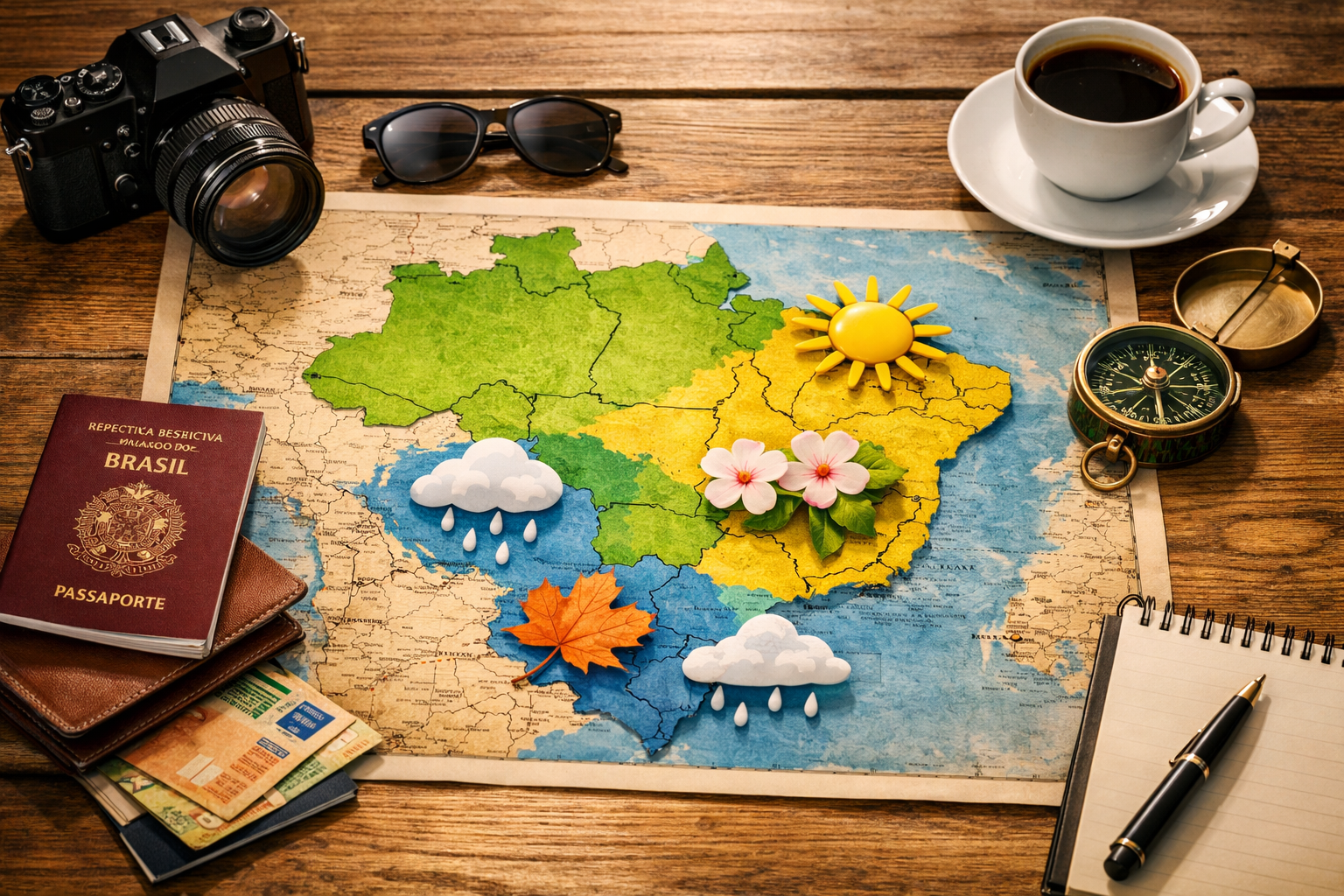 Melhores épocas do ano para viajar pelo Brasil